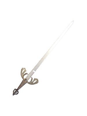 Lot 453 - 20TH CENTURY METAL SWORD