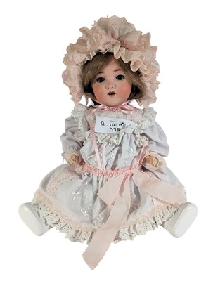 Lot 151 - DOLLS - ANTIQUE GERMAN ARMAND MARSEILLE BISQUE HEADED DOLL
