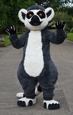 Lot 8 - FORMER BRISTOL ZOO GARDENS - LEMUR MASCOT COSTUME