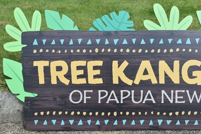 Lot 29 - FORMER BRISTOL ZOO GARDENS - TREE KANGAROOS SIGN