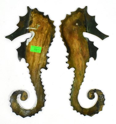 Lot 35 - FORMER BRISTOL ZOO GARDENS - SEAHORSE AQUARIUM DOOR HANDLES