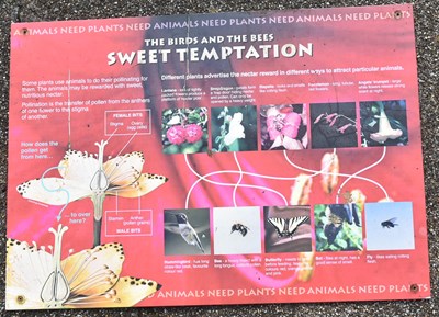 Lot 37 - FORMER BRISTOL ZOO GARDENS - COLLECTION OF ASSORTED SIGNS
