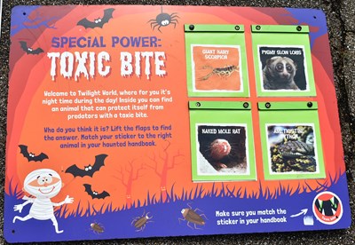 Lot 37 - FORMER BRISTOL ZOO GARDENS - COLLECTION OF ASSORTED SIGNS