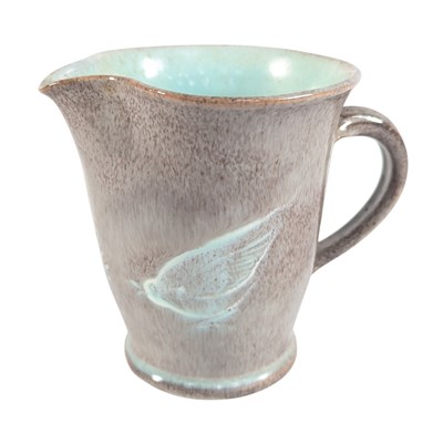 Lot 59 - FISHLEY-HOLLAND - HAND PAINTED JUG