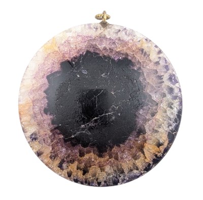 Lot 215 - LATE 18TH CENTURY BLUE JOHN PENDANT