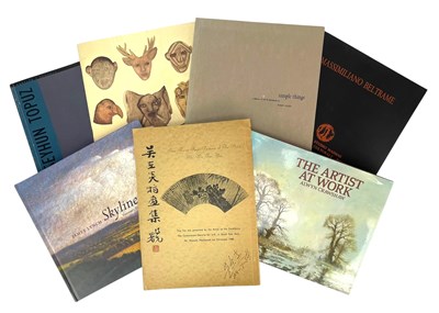 Lot 103 - 20TH & 21ST CENTURY ART PROGRAMMES - SIGNED BY THE ARTIST, INC. ROBERT GOLDEN, WU TSAI YEN, ETC.