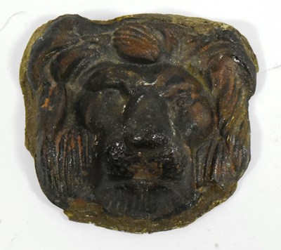 Lot 108 - FORMER BRISTOL ZOO GARDENS - VICTORIAN LION ENCLOSURE CARTOUCHES