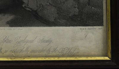 Lot 120 - FORMER BRISTOL ZOO GARDENS - AFTER JOHN WEST MILES - JUPITER ENGRAVING