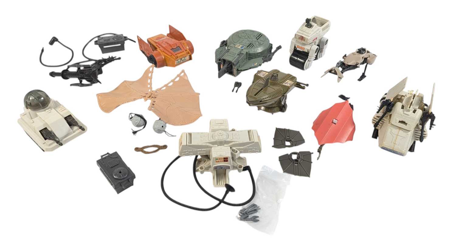 Lot 589 - STAR WARS - VINTAGE ACTION FIGURE PLAYSETS 'MINIRIGS'