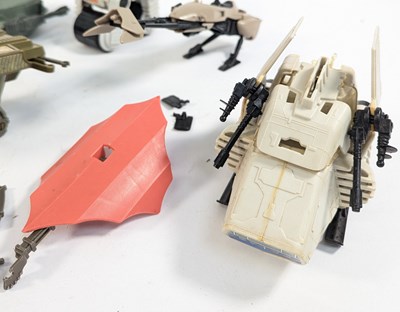 Lot 589 - STAR WARS - VINTAGE ACTION FIGURE PLAYSETS 'MINIRIGS'