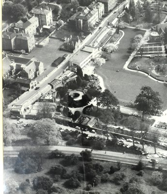 Lot 124 - FORMER BRISTOL ZOO GARDENS - 1950S BLACK & WHITE AERIAL VIEW