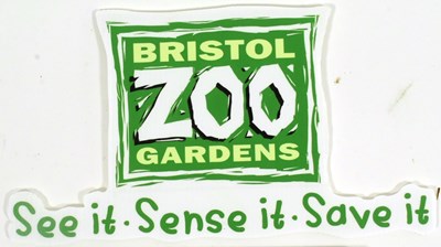 Lot 131 - FORMER BRISTOL ZOO GARDENS - BRISTOL ZOO GARDENS SIGNS