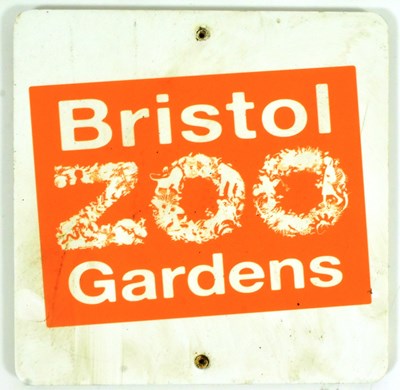 Lot 131 - FORMER BRISTOL ZOO GARDENS - BRISTOL ZOO GARDENS SIGNS