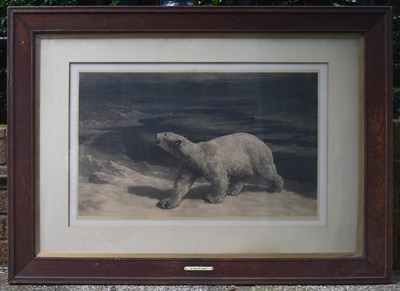 Lot 145 - FORMER BRISTOL ZOO GARDENS - HERBERT DICKSEE (1862-1942) - A POLAR NIGHT