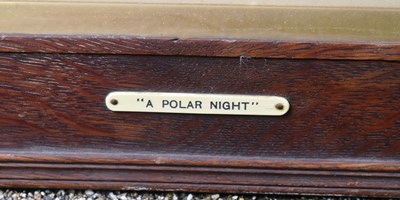 Lot 145 - FORMER BRISTOL ZOO GARDENS - HERBERT DICKSEE (1862-1942) - A POLAR NIGHT