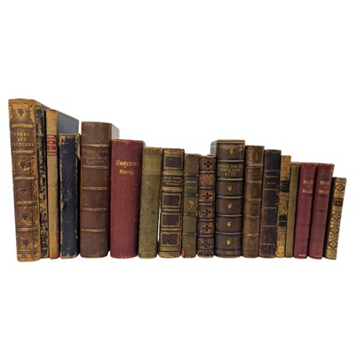Lot 59 - POETRY & PROSE - COLLECTION OF 18TH AND 19TH CENTURY WORKS, LEATHER-BOUND