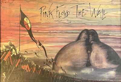 Lot 69 - GERALD SCARFE - PINK FLOYD - THE WALL, BERLIN 1980S - CONCERT POSTER