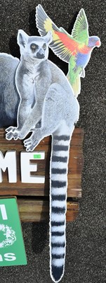 Lot 200 - FORMER BRISTOL ZOO GARDENS - WELCOME TO BRISTOL ZOO SIGN