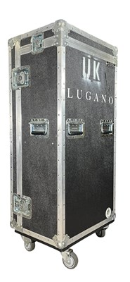 Lot 377 - LUGANO JEWELLERY - PROFESSIONAL PORTABLE JEWELLERY CHEST AND FLIGHT CASE