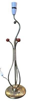 Lot 584 - MID CENTURY BRASS TABLE LAMP LIGHT