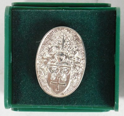 Lot 227 - FORMER BRISTOL ZOO GARDENS - SET OF BRONZE, SILVER AND GOLD KEEPER'S BADGES
