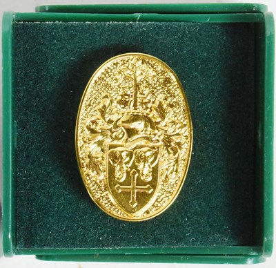 Lot 227 - FORMER BRISTOL ZOO GARDENS - SET OF BRONZE, SILVER AND GOLD KEEPER'S BADGES
