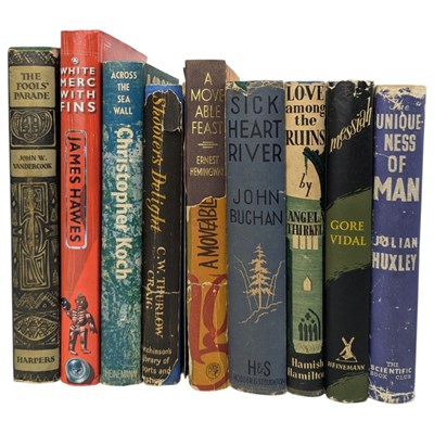 Lot 137 - MODERN FIRST EDITIONS - ERNEST HEMINGWAY'S A MOVEABLE FEAST, & OTHERS