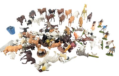 Lot 244 - BRITAINS - COLLECTION OF PLASTIC FARM ANIMAL FIGURES