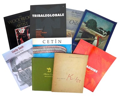 Lot 117 - ART - COLLECTION OF PROGRAMMES AND ART-RELATED BOOKS, 20TH CENTURY, ILLUSTRATED