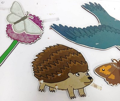 Lot 250 - FORMER BRISTOL ZOO GARDENS - SIX ANIMAL THEMED BRISTOL ZOO SIGNS