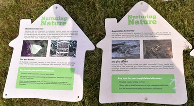 Lot 258 - FORMER BRISTOL ZOO GARDENS - NURTURING NATURE - COLLECTION OF SIGNS