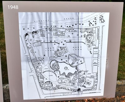 Lot 260 - FORMER BRISTOL ZOO GARDENS - 'MAPS THROUGH TIME' DISPLAYS
