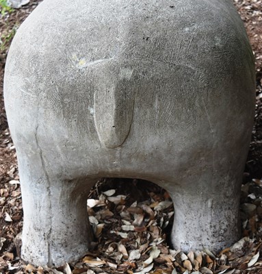 Lot 262 - FORMER BRISTOL ZOO GARDENS - HIPPO SCULPTURE FROM PLAYGROUND