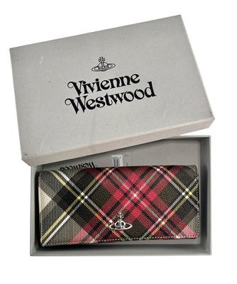 Lot 106 - VIVIENNE WESTWOOD - DERBY CLASSIC -DESIGNER LADIES' PURSE