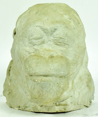 Lot 272 - FORMER BRISTOL ZOO GARDENS - ANN THE ORANGUTAN DEATH MASK