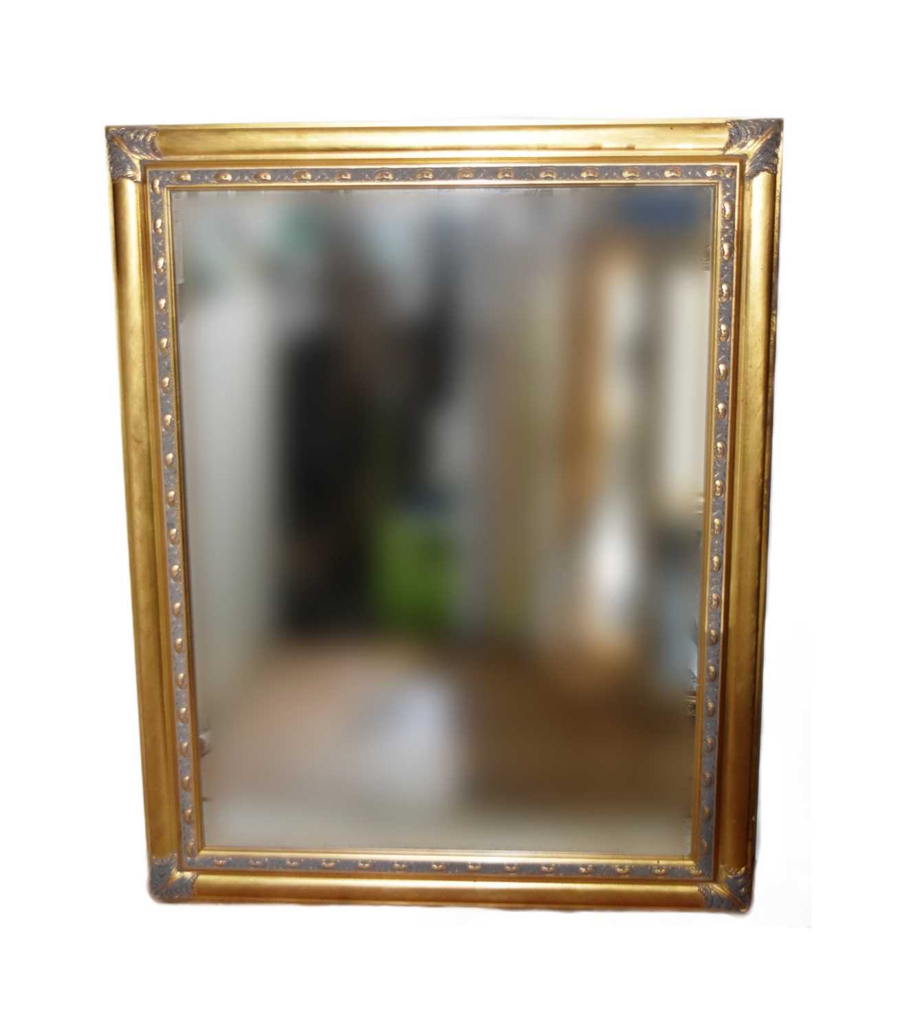 Lot 274 - BRISTOL ZOO PROJECT - GILT FRAMED MIRROR FROM HOLLYWOOD ESTATE