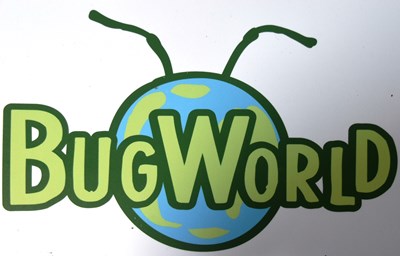 Lot 275 - FORMER BRISTOL ZOO GARDENS - BUG WORLD DIRECTIONAL SIGN