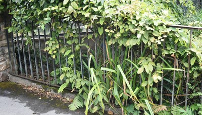 Lot 276 - FORMER BRISTOL ZOO GARDENS - VICTORIAN RAILINGS FROM ALONGSIDE THE BEAR PIT