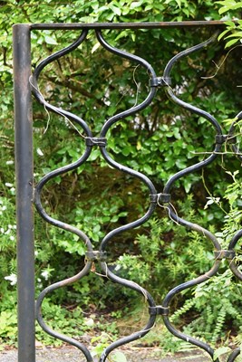 Lot 280 - FORMER BRISTOL ZOO GARDENS - ORIGINAL GORILLA HOUSE RAILINGS BRIDGE SECTIONS