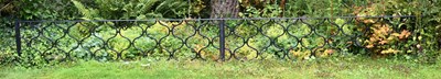 Lot 285 - FORMER BRISTOL ZOO GARDENS - ORIGINAL GORILLA HOUSE RAILINGS PANELS