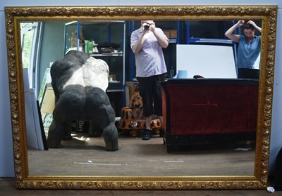 Lot 289 - FORMER BRISTOL ZOO GARDENS - LARGE MIRROR FROM CLIFTON PAVILION