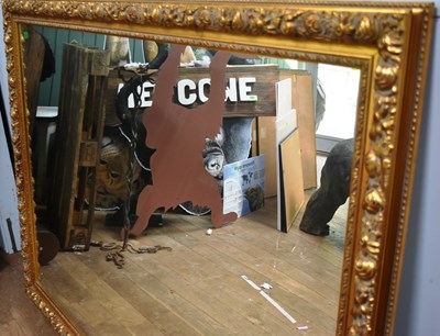Lot 289 - FORMER BRISTOL ZOO GARDENS - LARGE MIRROR FROM CLIFTON PAVILION