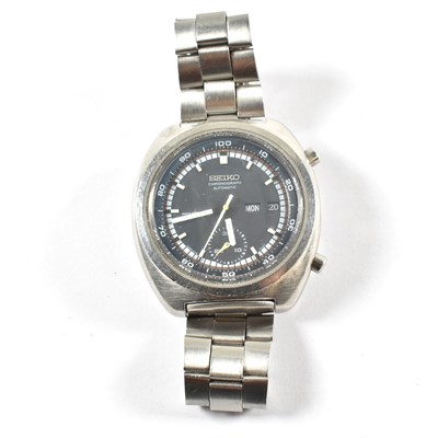 Lot 393 - VINTAGE SEIKO CHRONOGRAPH AUTOMATIC WRISTWATCH