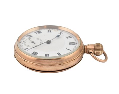 Lot 56 - HALLMARKED 9CT GOLD POCKET WATCH