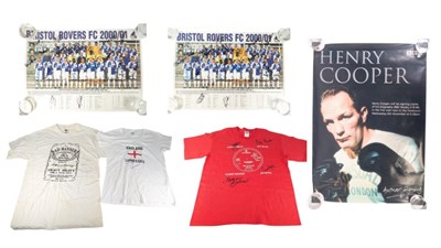 Lot 127 - AUTOGRAPHS - FOOTBALL, BOXING & MUSIC