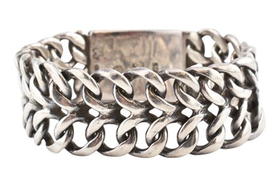 Lot 158 - HALLMARKED SILVER BRACELET