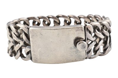 Lot 158 - HALLMARKED SILVER BRACELET