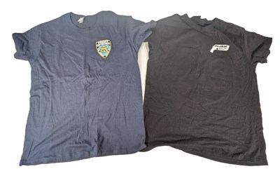 Lot 592 - STAR WARS - TWO ORIGINAL PROP DEPARTMENT CREW T-SHIRTS