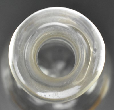 Lot 15 - EARLY 19TH CENTURY GLASS DECORATIVE APOTHECARY EXTRACT PERFUME BOTTLES