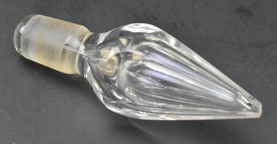 Lot 15 - EARLY 19TH CENTURY GLASS DECORATIVE APOTHECARY EXTRACT PERFUME BOTTLES
